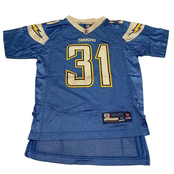 Reebook NFL San Diego Chargers size Mediun 31 Cromartie for Kids